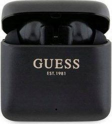 Słuchawki Guess Printed Logo czarne. Czarne słuchawki bezprzewodowe Guess. Za 219.44 zł.