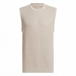 Sweter bez rękawów adidas ULT. Brązowe swetry męskie Adidas, m, bez wzorów, z materiału, eleganckie, bez kołnierzyka, bez ramiączek. Za 387.00 zł.
