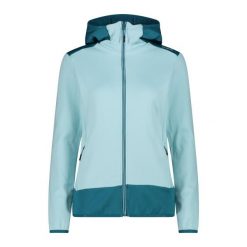 Bluza damska turystyczna CMP 34E2306. Niebieskie bluzy damskie CMP, m, bez wzorów, sportowe, bez ramiączek, bez kaptura. Za 435.50 zł.