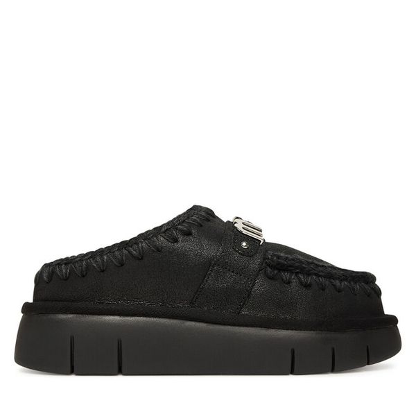 Śniegowce Mou. Czarne śniegowce damskie Mou, bez zapięcia. Za 759.99 zł.