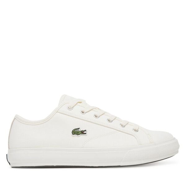 Tenisówki Lacoste. Białe trampki męskie Lacoste, bez wzorów, bez zapięcia. Za 249.99 zł.