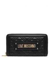 LOVE MOSCHINO Portfel JC5600PP1OLA0000 Czarny. Czarne portfele damskie Love Moschino, ze skóry. Za 439.99 zł.
