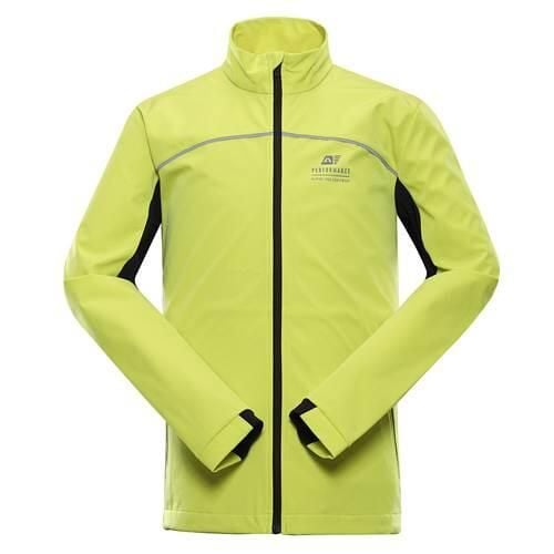 Kurtka Softshell Alpine Pro Geroc 2XL dla Mężczyzn - Wodoodporna i Oddychająca. Żółte kurtki męskie Alpine Pro, m, bez wzorów, z materiału, bez kaptura, do biegania. Za 496.00 zł.