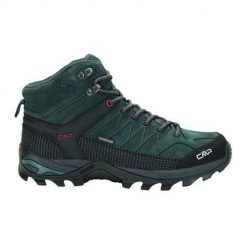 Buty trekkingowe męskie CMP 3Q1294711FP. Czarne trekkingi męskie CMP, z gumy, za kostkę, bez zapięcia. Za 565.00 zł.