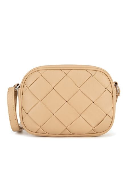 JENNY Torebka JNY-M-019-07 Beżowy. Brązowe listonoszki damskie Jenny, bez wzorów, bez dodatków. Za 99.99 zł.