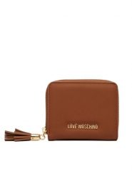 LOVE MOSCHINO Portfel JC5689PP1OKD0200 Brązowy. Brązowe portfele damskie Love Moschino, ze skóry. Za 429.99 zł.