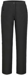 Icepeak moteriškos softshell kelnės ADAKAN, juodos. Spodnie dresowe damskie Brugi, bez wzorów, z softshellu, sportowe. Za 316.11 zł.