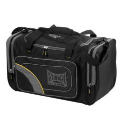 Torba sportowa Metal Boxe. Czarne torby sportowe męskie METAL BOXE, bez wzorów, na ramię, z nadrukiem. Za 189.50 zł.
