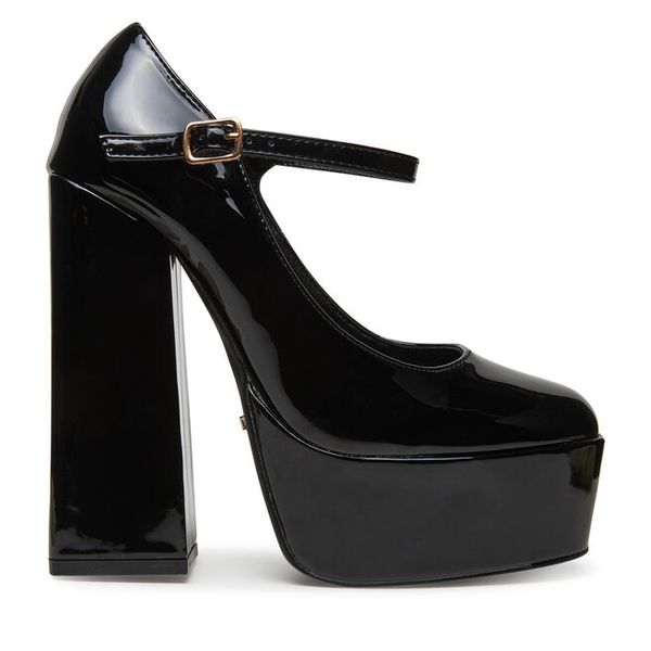 Czółenka DeeZee. Czarne czółenka damskie DeeZee, bez wzorów, bez obcasa, bez zapięcia. Za 159.99 zł.