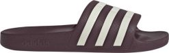 Adidas Klapki adidas Adilette Aqua bordowe KJ7353 40,5. Czerwone klapki damskie Adidas, bez wzorów, sportowe, bez obcasa, bez zapięcia. Za 99.94 zł.