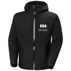 Kurtka wodoodporna Helly Hansen Ace Graphic. Czarne kurtki męskie Helly Hansen, m, bez wzorów, bez kaptura. Za 715.50 zł.