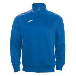 Bluza piłkarska męska Joma Faraon. Niebieskie bluzy męskie Joma, m, bez wzorów, sportowe, bez ramiączek, bez kaptura. Za 165.00 zł.