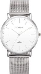 Zegarek Strand Zegarek męski Strand S702GXCWMC srebrny. Szare zegarki męskie Strand, bez wzorów, srebrne. Za 170.00 zł.