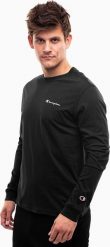 Champion Bluza męska Champion Crewneck Long Sleeve czarna 220265 KK001 2XL. Czarne bluzy męskie Champion, m, bez wzorów, bez ramiączek, bez kaptura. Za 56.70 zł.