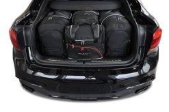 Torby Do Bagażnika Bmw X6 2014-2019 4Szt Kjust. Czarne torby podróżne damskie KJUST, bez wzorów, z kauczuku. Za 1,358.00 zł.