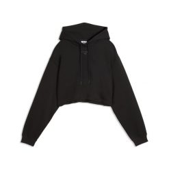 Damska gruba bluza z kapturem PUMA x HYROX PUMA. Czarne bluzy damskie Puma, l, bez wzorów, z bawełny, klasyczne, bez ramiączek, z kapturem. Za 329.00 zł.