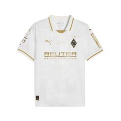 Młodzieżowa koszulka Borussia Mönchengladbach 125th Anniversary PUMA. Biała bluzki damskie Puma, m, z aplikacjami, młodzieżowe, bez kołnierzyka, bez ramiączek. Za 329.00 zł.