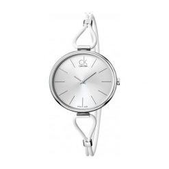 Calvin Klein Zegarek Zegarek CALVIN KLEIN. Analogowe zegarki damskie Calvin Klein, ze skóry, szklane. Za 544.00 zł.