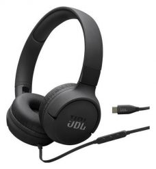 JBL Tune 520C USB-C czarny. Czarne słuchawki dla graczy JBL. Za 165.00 zł.