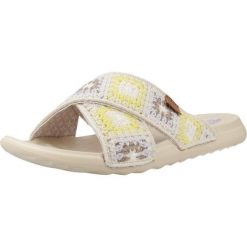 Sandały HEY DUDE CHRISTI SLIDE COTTAGE CROCHE Wielokolorowy. Sandały damskie PRO BRANDS, bez wzorów, z tkaniny, bez obcasa, bez zapięcia. Za 229.99 zł.