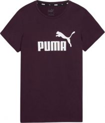 Puma Koszulka damska Puma ESS Logo Tee ciemny fiolet 586775 39 S. Bluzki damskie Puma, s, bez wzorów, bez kołnierzyka, bez ramiączek. Za 85.50 zł.