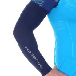Brubeck Rękawki kolarskie unisex 3D PRO SB10060 niebieski r. S/M. Niebieskie rękawiczki damskie Brubeck, bez wzorów. Za 66.99 zł.