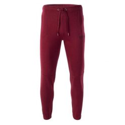 Spodnie dresowe męskie Magnum Liben - czerwone, Rozmiar XXL. Czerwone spodnie sportowe męskie MAGNUM, m, bez wzorów, z bawełny, trekkingowe. Za 64.99 zł.