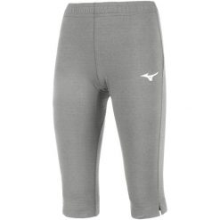 Damskie legginsy Mizuno High-Kyu Capri. Szare legginsy damskie Mizuno, bez wzorów. Za 161.00 zł.