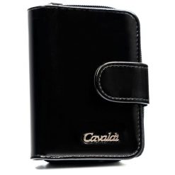 Portfel czarny 4U Cavaldi N116-APU-BL. Czarne portfele damskie 4U Cavaldi, ze skóry. Za 31.99 zł.