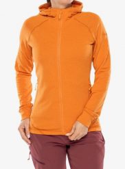 Bluza z kapturem damska Rab Nexus Hoody. Brązowe bluzy damskie RAB, m, bez wzorów, z materiału, klasyczne, bez ramiączek, z kapturem. Za 324.49 zł.