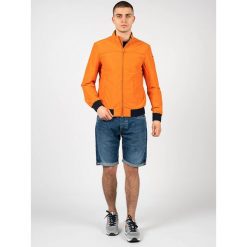 Kurtka turystyczna męska Vincit Bomber. Brązowe kurtki męskie Geox, m, bez wzorów, z bawełny, sportowe, bez kaptura. Za 397.00 zł.