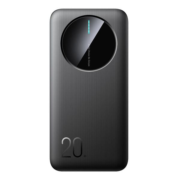 Bateria zewnętrzna Joyroom JR-PBF14 20000mAh 2,4A 2x USB-A 1x USB-C. Czarne powerbanki Joyroom. Za 89.00 zł.