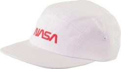 Czapka 8527 K1x x NASA z bawełnianej tkaniny skośnej, one size, biała. Białe czapki damskie K1X, bez wzorów, z bawełny, sportowe. Za 144.99 zł.