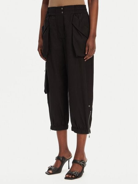 PINKO Spodnie materiałowe Vedrai 104704 A2ER Czarny Regular Fit. Czarne spodnie materiałowe damskie Pinko, bez wzorów, z bawełny. Za 549.00 zł.