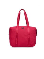 Tommy Jeans Torebka Tjw Ess Daily Tote AW0AW19039 Czerwony. Czerwone shopperki damskie Tommy Jeans, bez wzorów, z jeansu, bez dodatków. Za 329.99 zł.