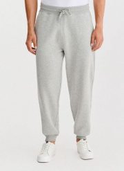 PAKO LORENTE - Spodnie dresowe w szarym kolorze. Szare spodnie sportowe męskie Pako Lorente, l, bez wzorów, z bawełny. Za 149.99 zł.