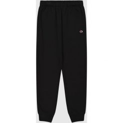 Spodnie Champion Z Mankietami Ściągaczowymi Dorośli. Czarne spodnie sportowe męskie Champion, m, bez wzorów. Za 129.00 zł.