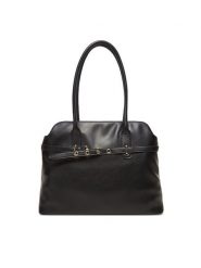 DeeZee Torebka C-DZE-S-010-08 Czarny. Czarne shopperki damskie DeeZee, bez wzorów, z materiału, bez dodatków. Za 149.99 zł.