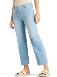 Cambio Dżinsy - Tess Pocket Cropped Kobiety Bawełna niebieski, 46. Niebieskie jeansy damskie Cambio, bez wzorów, z bawełny. Za 549.95 zł.