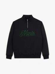 MANTO bluza ONE czarna. Czarne bluzy damskie Manto, m, bez wzorów, z bawełny, bez ramiączek, bez kaptura. Za 279.00 zł.