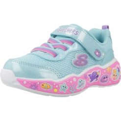 Buty SKECHERS PLAY SCENE FUN SQUAD Niebieski. Niebieskie buty zimowe męskie Skechers, bez wzorów, z syntetyku, bez obcasa, bez zapięcia. Za 195.99 zł.