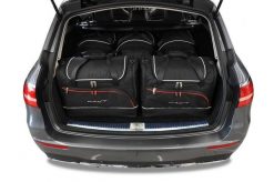 Torby Do Bagażnika Mercedes-Benz E Kombi 2016-2023 5Szt Kjust. Czarne torby podróżne damskie KJUST, bez wzorów, z kauczuku. Za 1,633.00 zł.