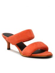 Furla Klapki Vega YG07VEG-BX1888-2024S-1-023-20-IT-3600 S Pomarańczowy. Brązowe klapki damskie Furla, bez wzorów, ze skóry, bez obcasa, bez zapięcia. Za 1,299.00 zł.