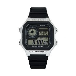 Zegarek Casio. Czarne zegarki męskie Casio, bez wzorów. Za 242.99 zł.