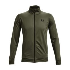 Kurtka Under Armour Sportstyle Tricot. Czarne kurtki męskie Under Armour, xl, bez wzorów, z dresówki, eleganckie, z kapturem. Za 321.45 zł.