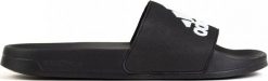 Adidas Klapki adidas Adilette Shower GZ3779 GZ3779 czarny 40 1/2. Czarne klapki męskie Adidas, bez wzorów, bez zapięcia. Za 105.01 zł.