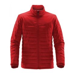 Męska Kurtka Ocieplana Nautilus. Czerwone kurtki męskie STORMTECH, m, bez wzorów, z puchu, sportowe, bez kaptura. Za 393.99 zł.