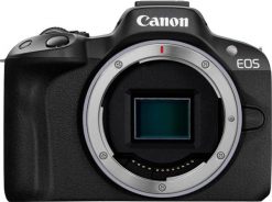 Aparat Canon EOS R50 czarny (5811C003). Aparaty bezlusterkowce Canon. Za 3,632.99 zł.