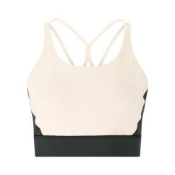 Biustonosz dla kobiet Athlecia Aspasia. Białe bielizna sportowa damska Athlecia, l, bez wzorów, z materiału. Za 140.50 zł.