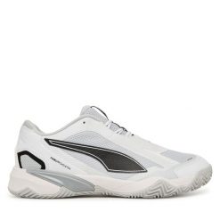 Buty halowe Puma. Białe buty sportowe męskie Puma, bez wzorów, bez zapięcia. Za 399.99 zł.